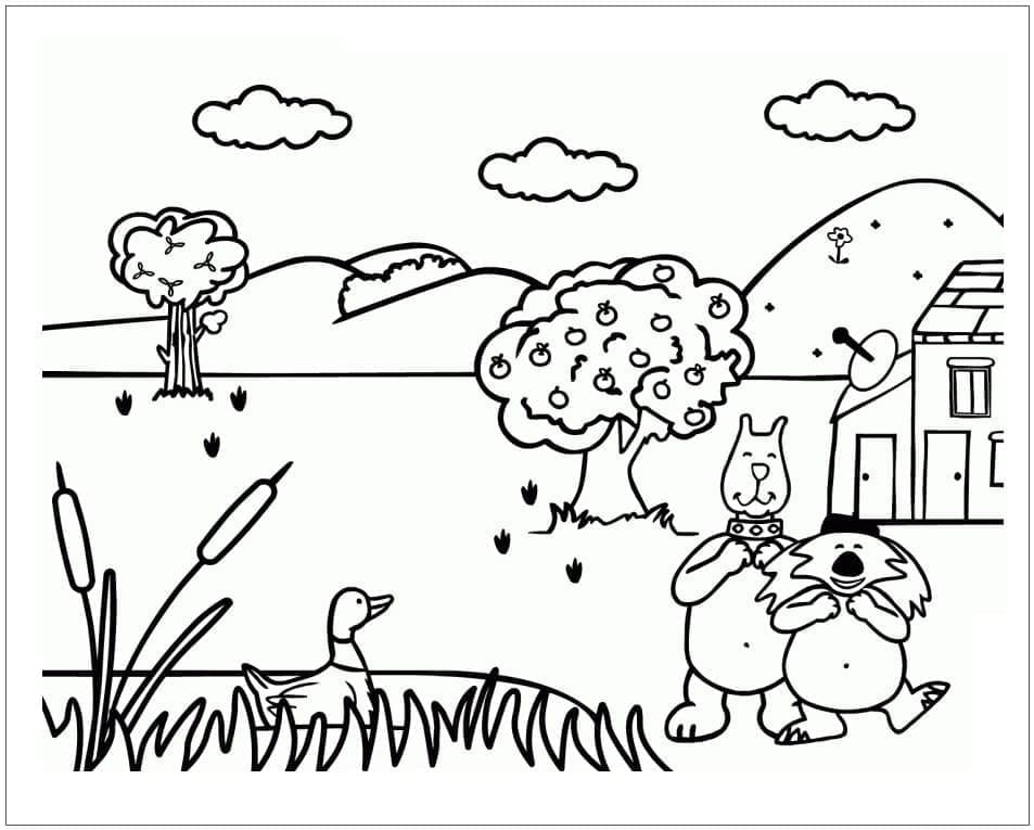 Dibujo gratuito Jardín #180035 de la coleccion Naturaleza y Estaciones para imprimir