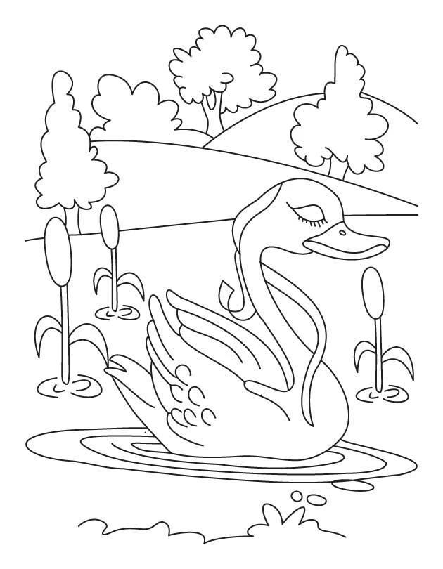 Dibujo gratuito Lago #166076 de la coleccion Naturaleza y Estaciones para imprimir