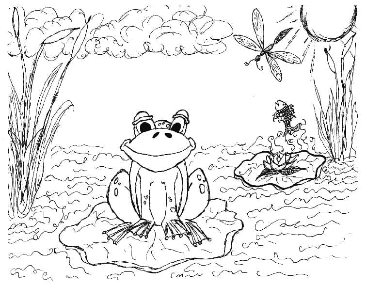 Dibujo gratuito Lago #207349 de la coleccion Naturaleza y Estaciones para imprimir Dibujo gratuito Lago #207349 de la coleccion Naturaleza y Estaciones para imprimir