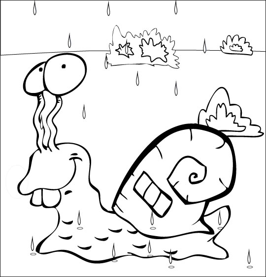 Dibujo gratuito Lluvia #158342 de la coleccion Naturaleza y Estaciones para imprimir