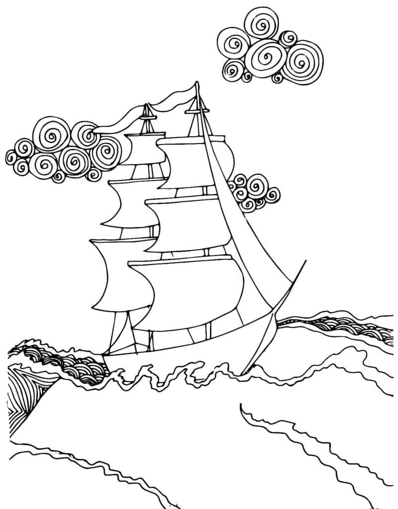 Dibujo gratuito Mar #193487 de la coleccion Naturaleza y Estaciones para imprimir