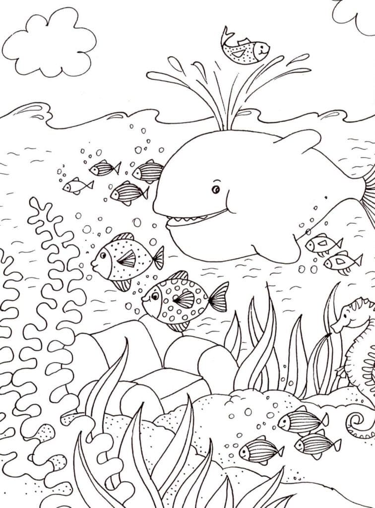 Dibujo gratuito Mar #193498 de la coleccion Naturaleza y Estaciones para imprimir