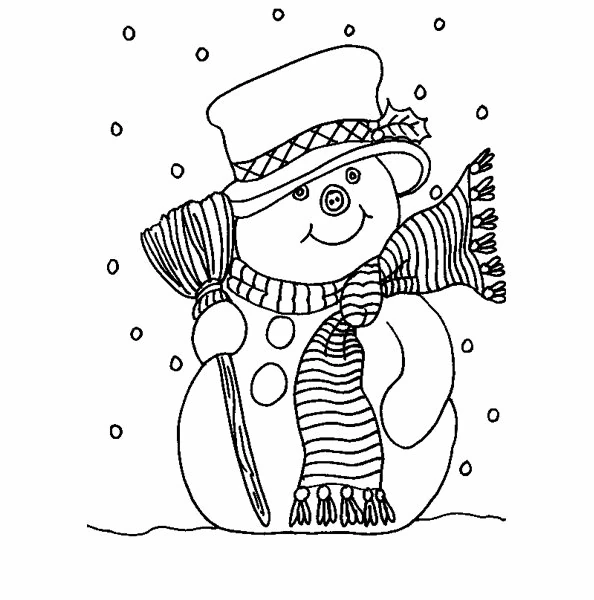 Dibujo gratuito Muñeco de Nieve #89162 de la coleccion Naturaleza y Estaciones para imprimir Dibujo gratuito Muñeco de Nieve #89162 de la coleccion Naturaleza y Estaciones para imprimir