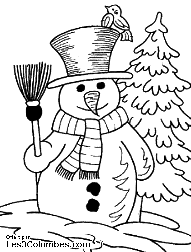 Dibujo gratuito Muñeco de Nieve #89217 de la coleccion Naturaleza y Estaciones para imprimir Dibujo gratuito Muñeco de Nieve #89217 de la coleccion Naturaleza y Estaciones para imprimir
