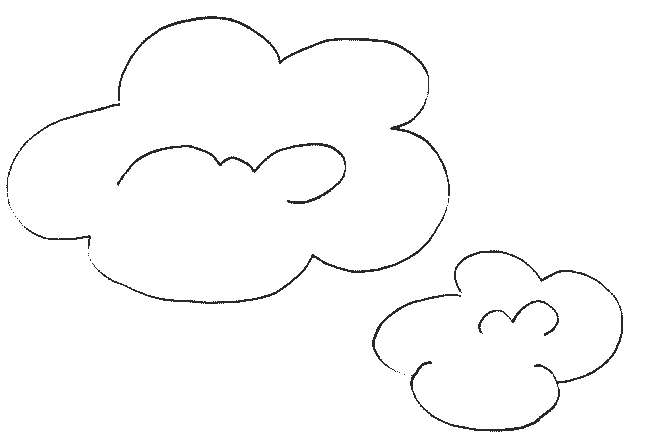 Dibujo gratuito Nube #157321 de la coleccion Naturaleza y Estaciones para imprimir Dibujo gratuito Nube #157321 de la coleccion Naturaleza y Estaciones para imprimir
