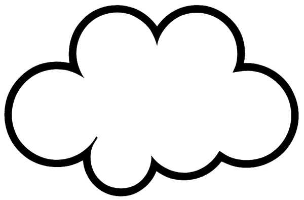 Dibujo gratuito Nube #157366 de la coleccion Naturaleza y Estaciones para imprimir Dibujo gratuito Nube #157366 de la coleccion Naturaleza y Estaciones para imprimir