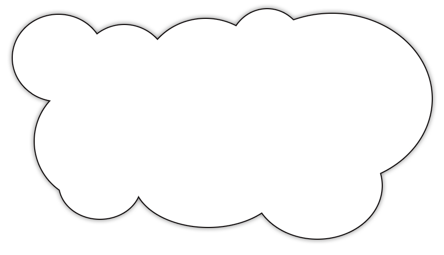 Dibujo gratuito Nube #157414 de la coleccion Naturaleza y Estaciones para imprimir