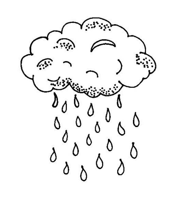 Dibujo gratuito Nube #157467 de la coleccion Naturaleza y Estaciones para imprimir