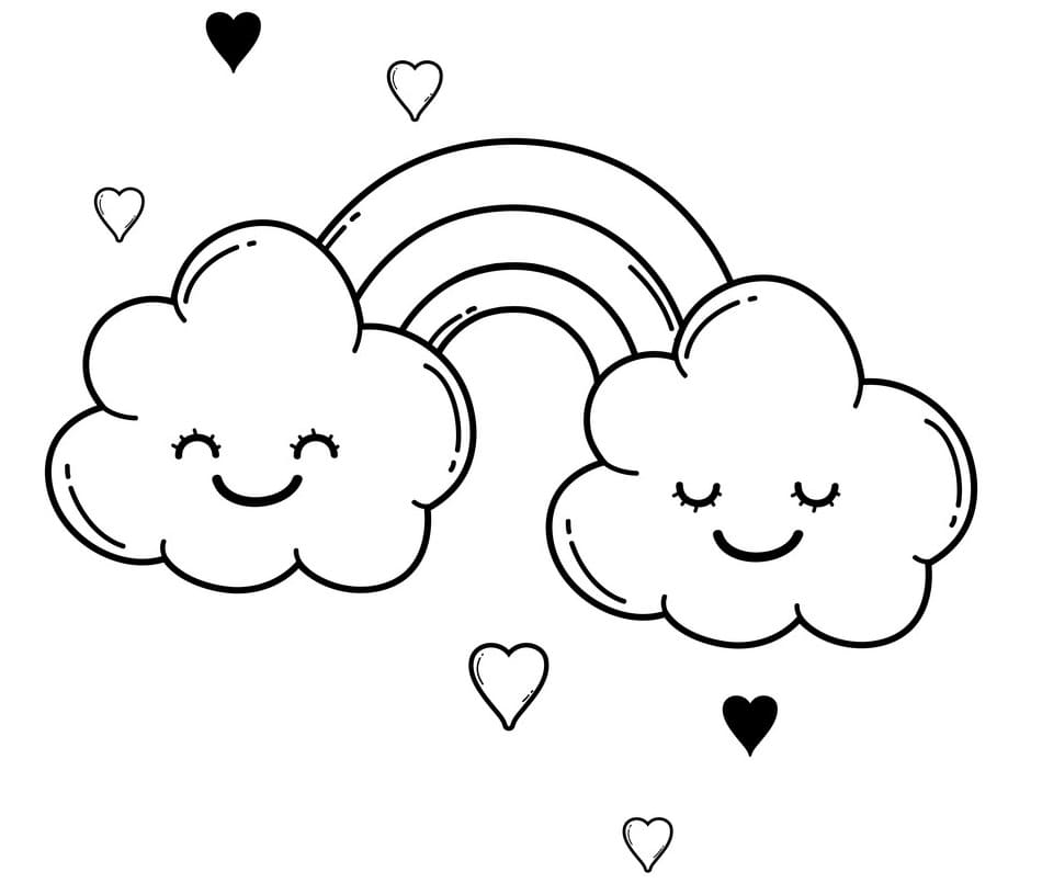 Dibujo gratuito Nube #206353 de la coleccion Naturaleza y Estaciones para imprimir