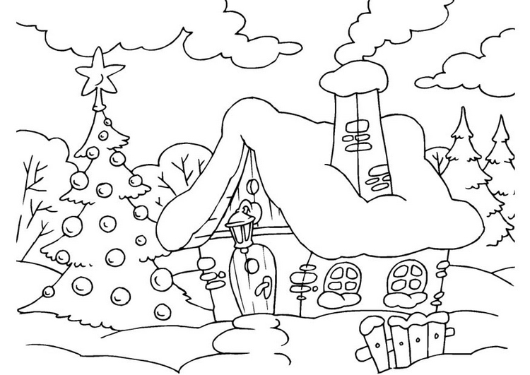 Dibujo gratuito Paisaje #165806 de la coleccion Naturaleza y Estaciones para imprimir