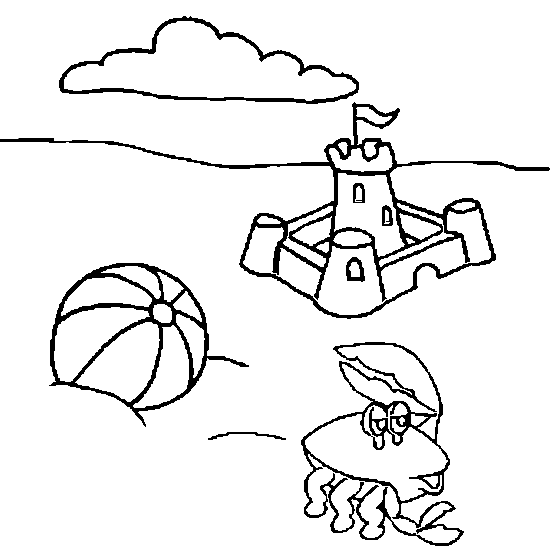 Dibujo gratuito Playa #159015 de la coleccion Naturaleza y Estaciones para imprimir