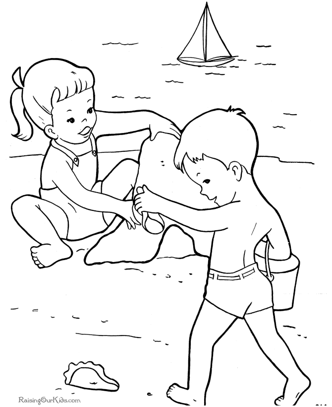 Dibujo gratuito Playa #159066 de la coleccion Naturaleza y Estaciones para imprimir Dibujo gratuito Playa #159066 de la coleccion Naturaleza y Estaciones para imprimir