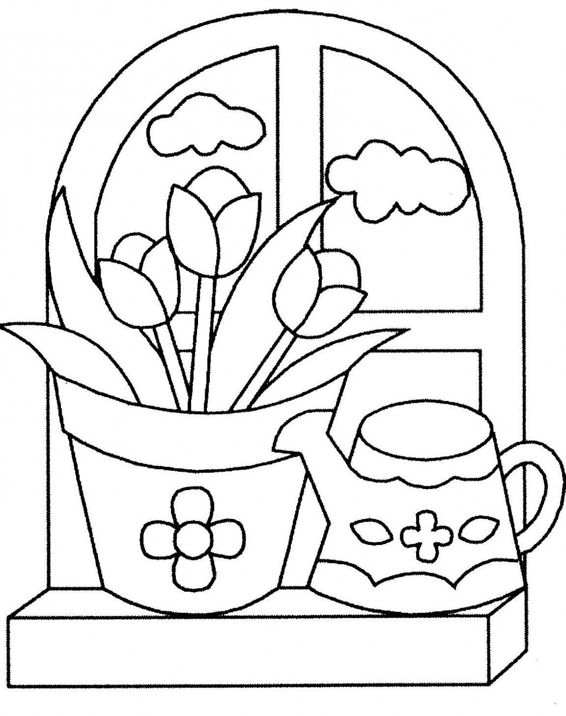 Dibujo gratuito Ramo de Flores #160898 de la coleccion Naturaleza y Estaciones para imprimir