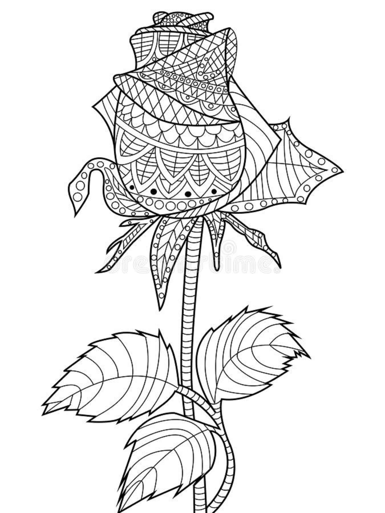 Dibujo gratuito Rosas #176474 de la coleccion Naturaleza y Estaciones para imprimir