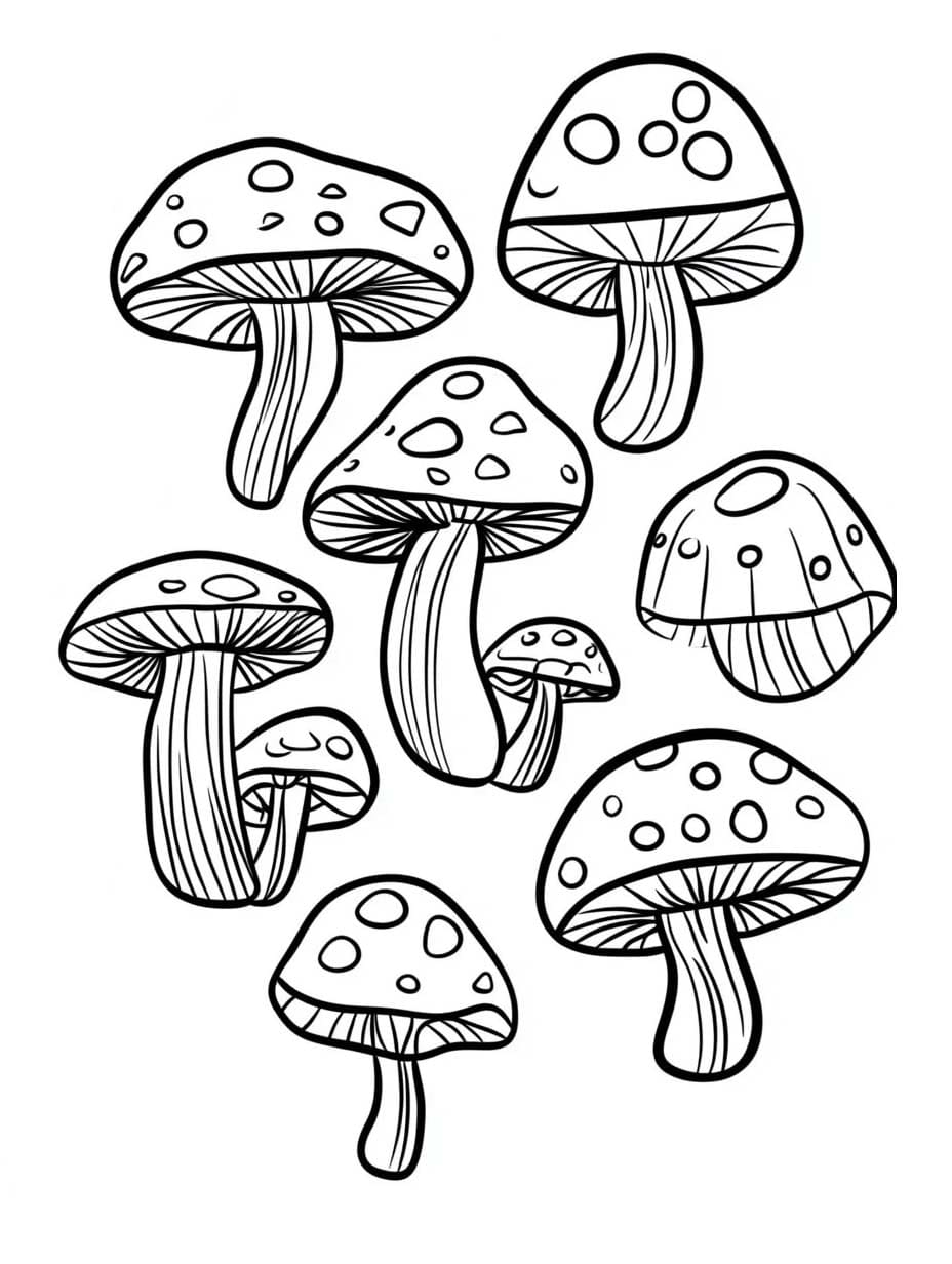 Dibujo gratuito Seta #217416 de la coleccion Naturaleza y Estaciones para imprimir Dibujo gratuito Seta #217416 de la coleccion Naturaleza y Estaciones para imprimir