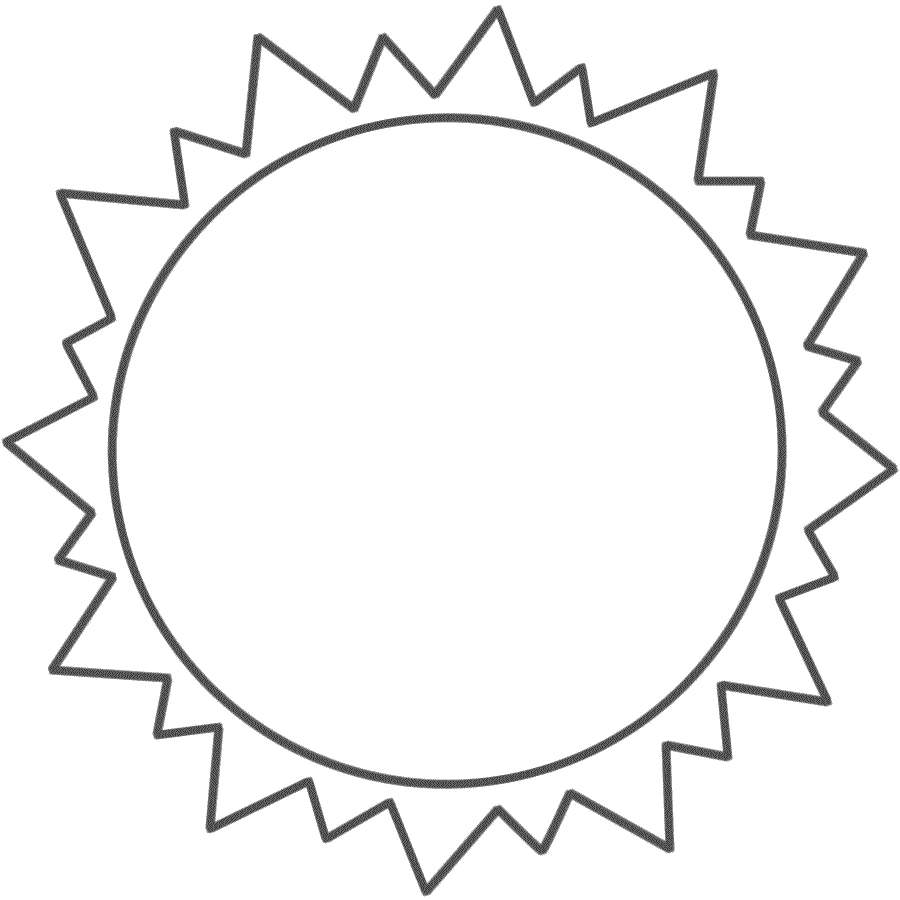 Dibujo gratuito Sol #157913 de la coleccion Naturaleza y Estaciones para imprimir