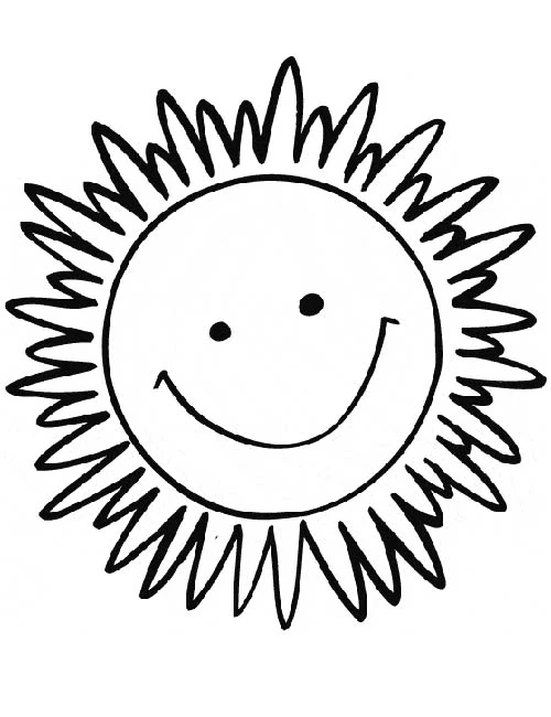 Dibujo gratuito Sol #157922 de la coleccion Naturaleza y Estaciones para imprimir Dibujo gratuito Sol #157922 de la coleccion Naturaleza y Estaciones para imprimir