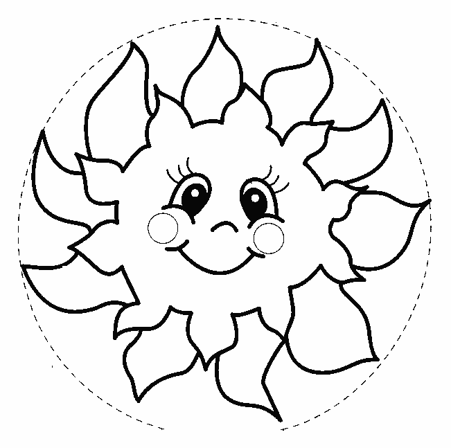 Dibujo gratuito Sol #157924 de la coleccion Naturaleza y Estaciones para imprimir