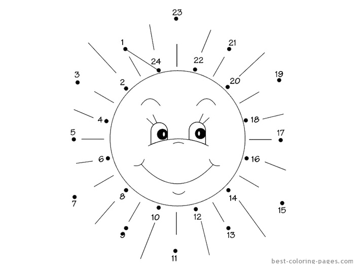 Dibujo para colorear: Sol (Naturaleza y Estaciones) #158103 - Dibujos para Colorear e Imprimir Gratis