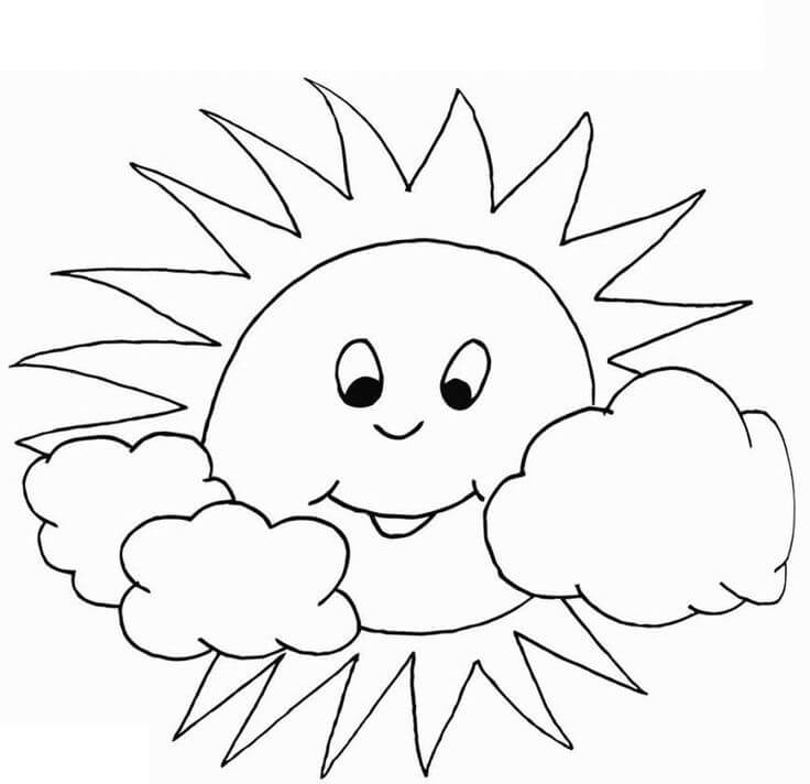 Dibujo gratuito Sol #172447 de la coleccion Naturaleza y Estaciones para imprimir Dibujo gratuito Sol #172447 de la coleccion Naturaleza y Estaciones para imprimir