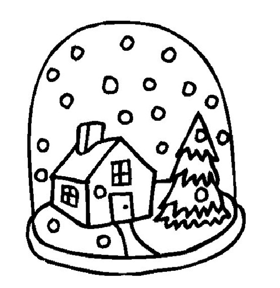Dibujo gratuito Temporada de Invierno #164481 de la coleccion Naturaleza y Estaciones para imprimir
