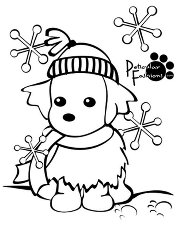 Dibujo para colorear: Temporada de Invierno (Naturaleza y Estaciones) #164713 - Dibujos para Colorear e Imprimir Gratis
