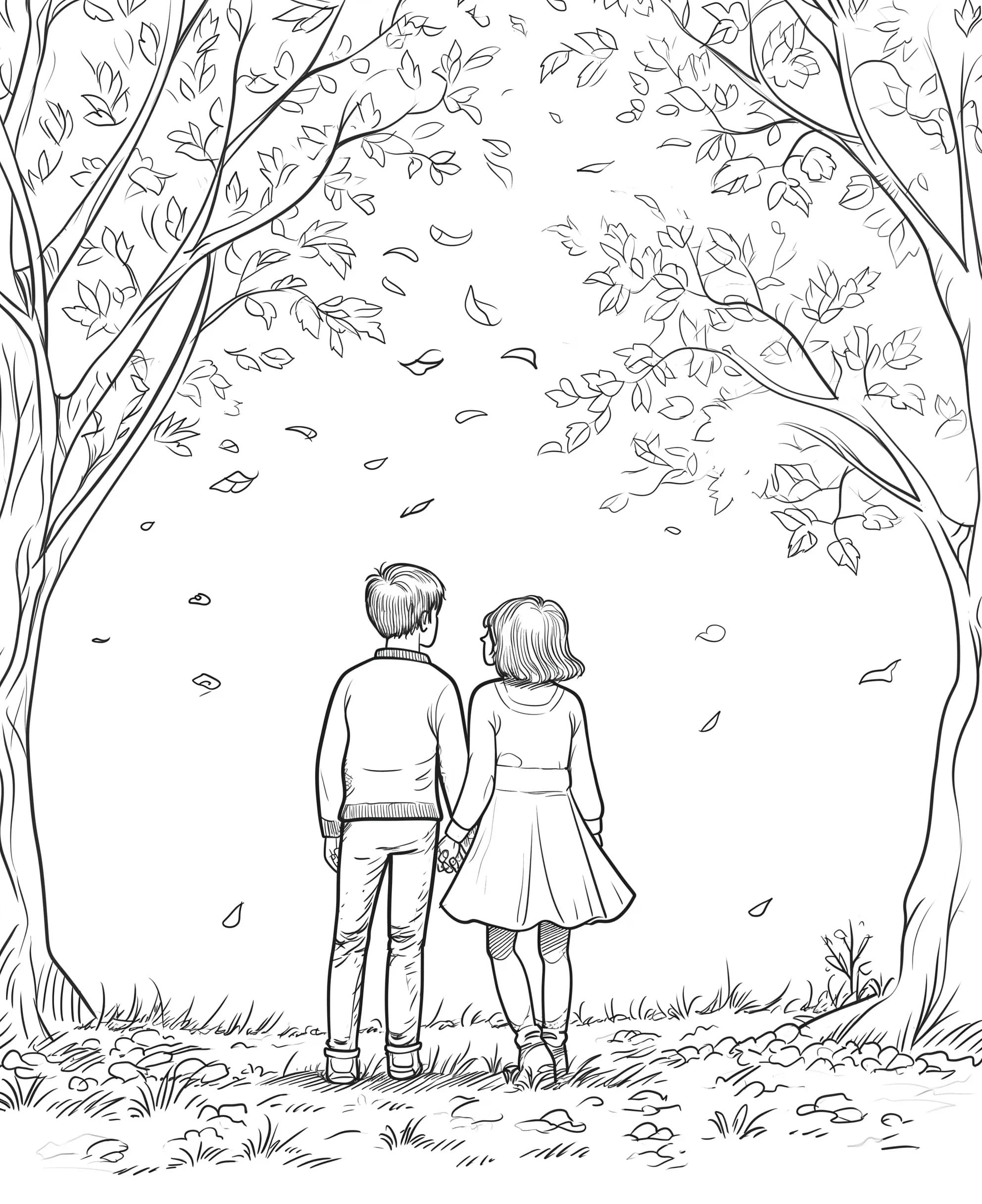 Dibujo gratuito Temporada de Otoño #218732 de la coleccion Naturaleza y Estaciones para imprimir
