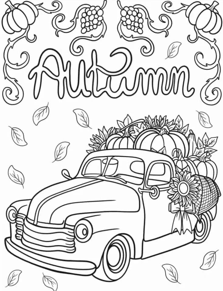 Dibujo gratuito Temporada de Otoño #218733 de la coleccion Naturaleza y Estaciones para imprimir