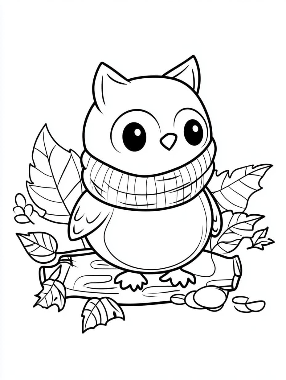 Dibujo gratuito Temporada de Otoño #218747 de la coleccion Naturaleza y Estaciones para imprimir