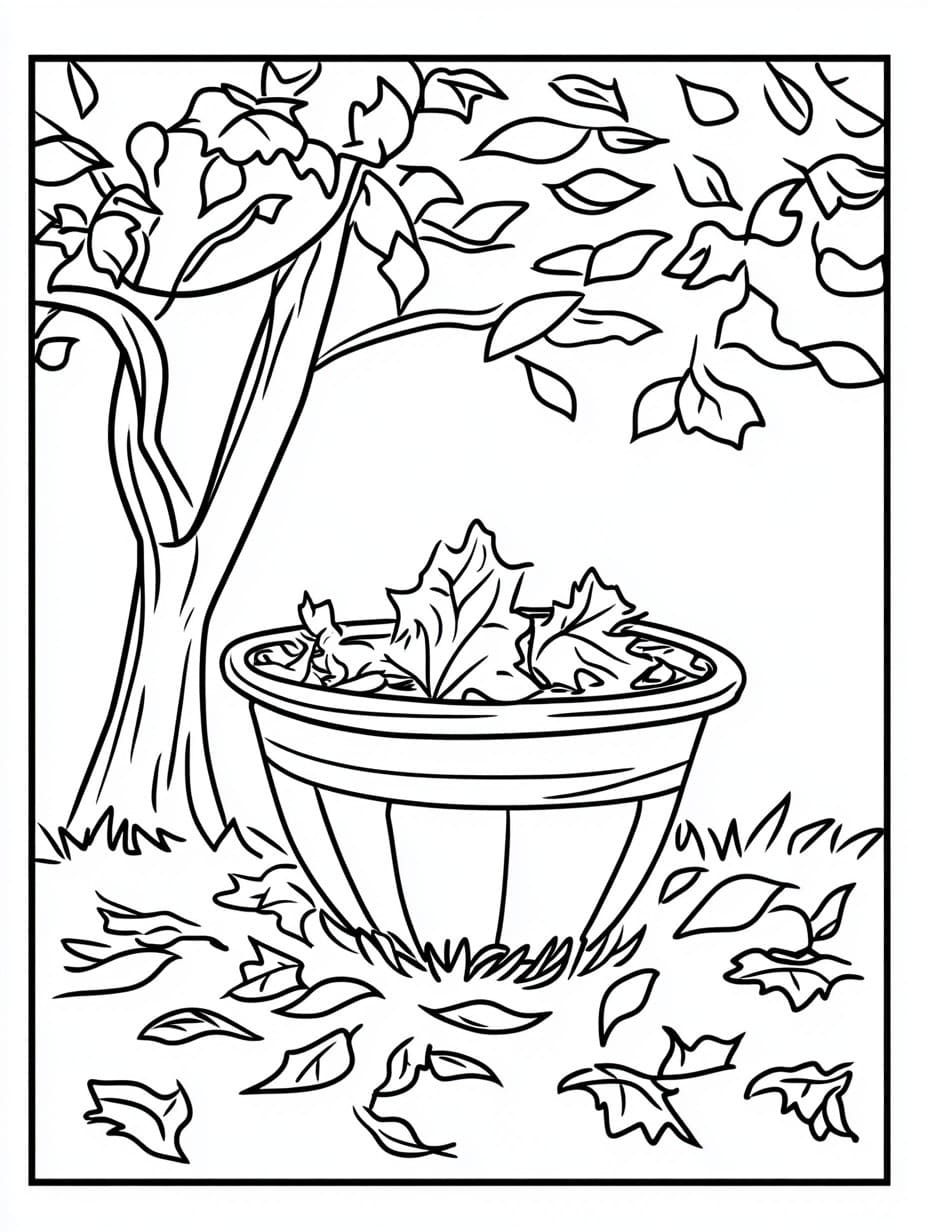 Dibujo gratuito Temporada de Otoño #218748 de la coleccion Naturaleza y Estaciones para imprimir