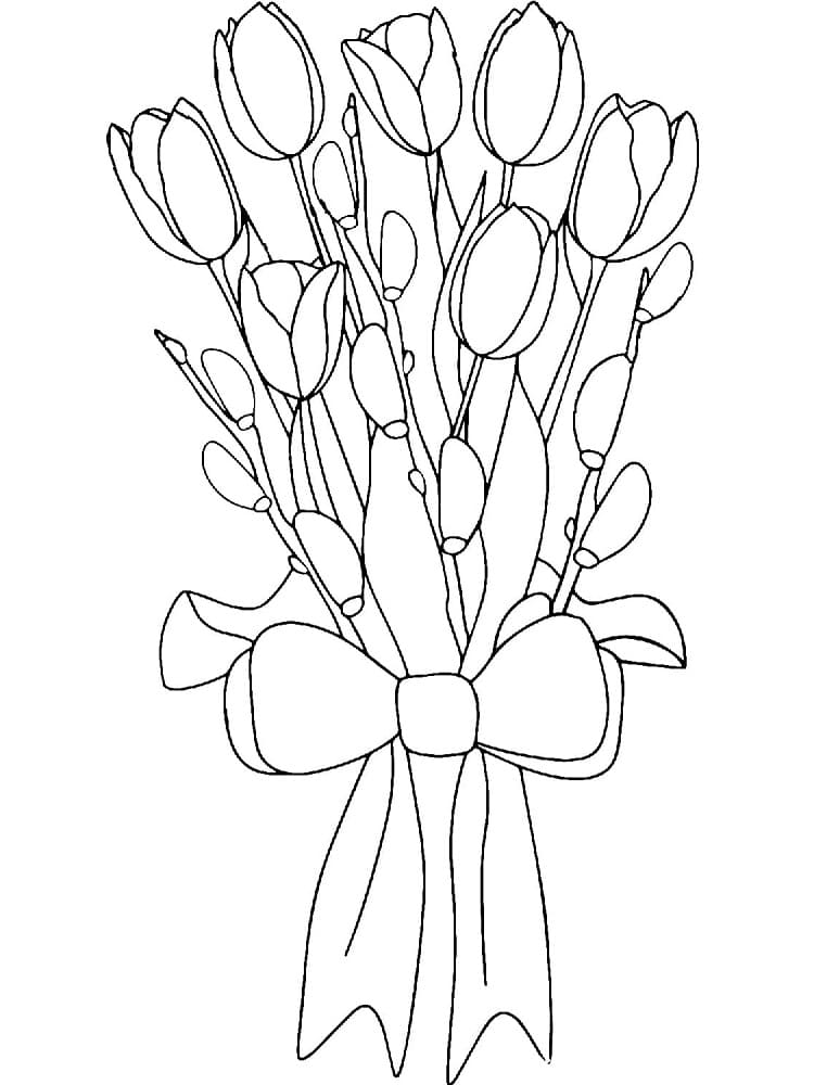 Dibujo gratuito Tulipán #174117 de la coleccion Naturaleza y Estaciones para imprimir Dibujo gratuito Tulipán #174117 de la coleccion Naturaleza y Estaciones para imprimir