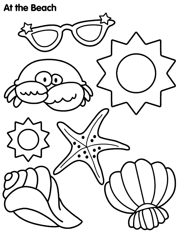 Dibujo gratuito Verano #165114 de la coleccion Naturaleza y Estaciones para imprimir