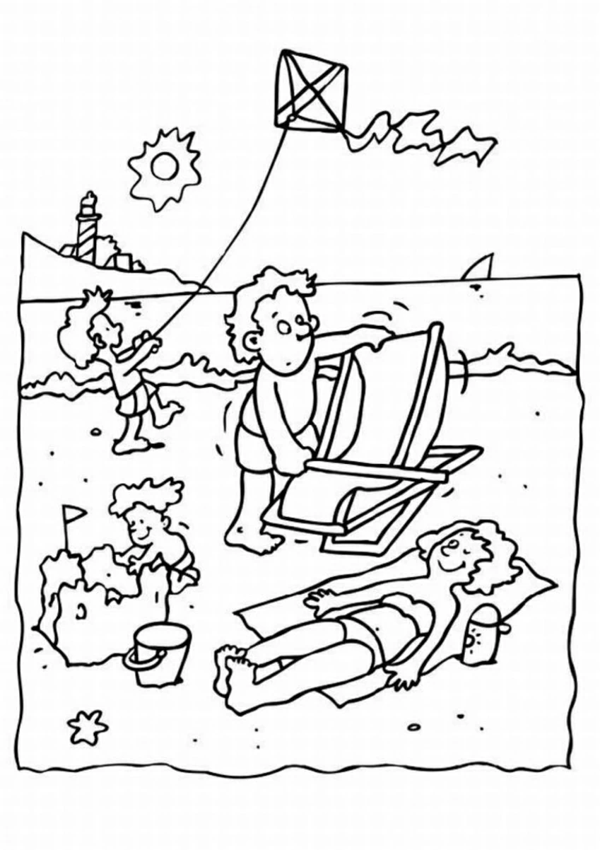 Dibujo gratuito Verano #165124 de la coleccion Naturaleza y Estaciones para imprimir