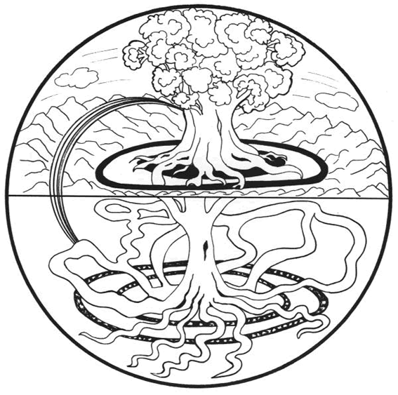 Dibujo para colorear: Árbol (Naturaleza) #154764 - Dibujos para Colorear e Imprimir Gratis