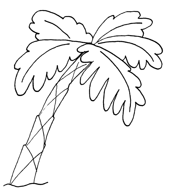 Dibujo para colorear: Árbol (Naturaleza) #154770 - Dibujos para Colorear e Imprimir Gratis