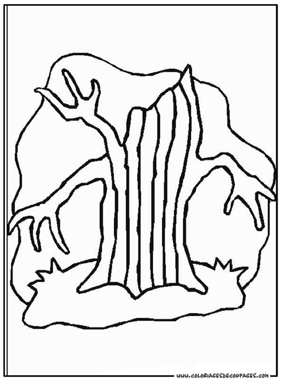 Dibujo para colorear: Árbol (Naturaleza) #154778 - Dibujos para Colorear e Imprimir Gratis