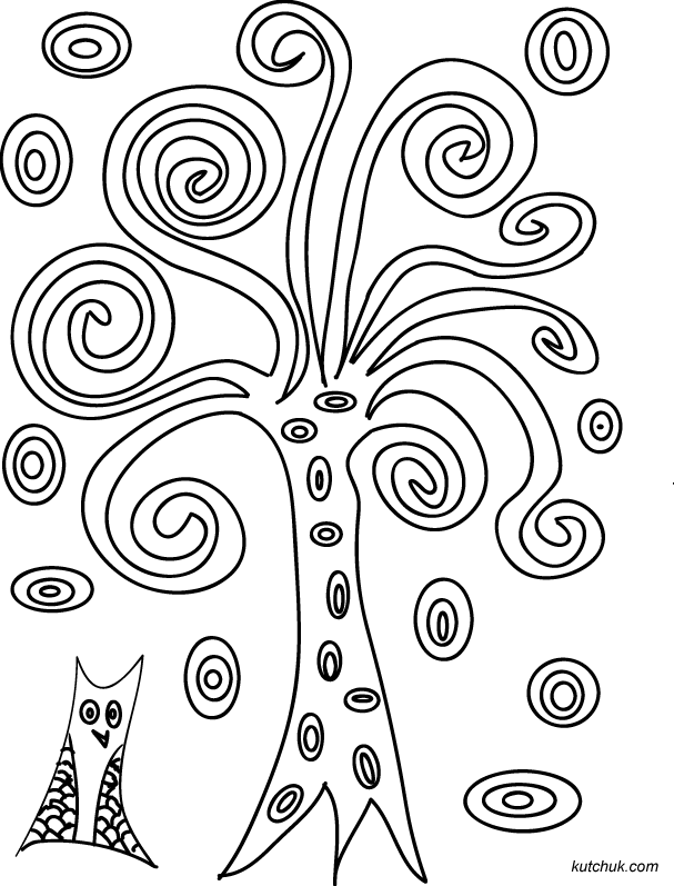 Dibujo para colorear: Árbol (Naturaleza) #154795 - Dibujos para Colorear e Imprimir Gratis