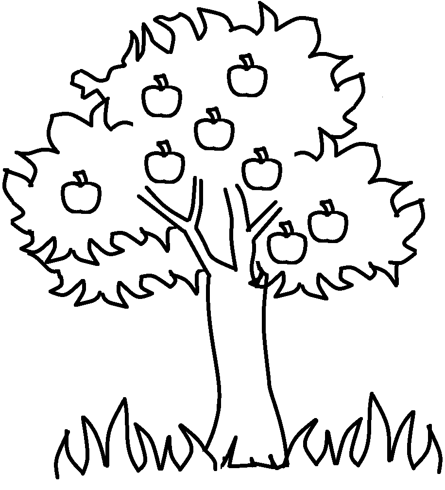 Dibujo para colorear: Árbol (Naturaleza) #154799 - Dibujos para Colorear e Imprimir Gratis