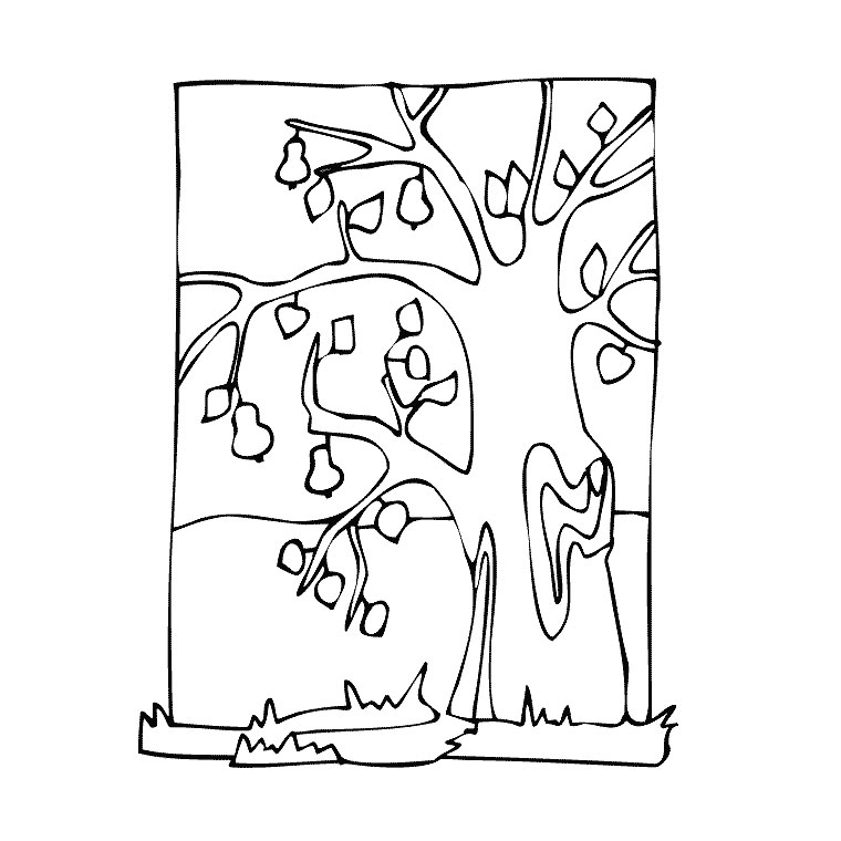 Dibujo para colorear: Árbol (Naturaleza) #154818 - Dibujos para Colorear e Imprimir Gratis