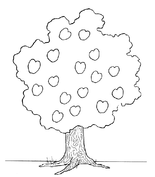 Dibujo para colorear: Árbol (Naturaleza) #154839 - Dibujos para Colorear e Imprimir Gratis