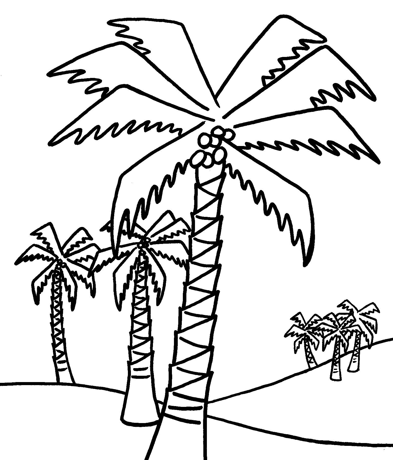 Dibujo para colorear: Árbol (Naturaleza) #154861 - Dibujos para Colorear e Imprimir Gratis