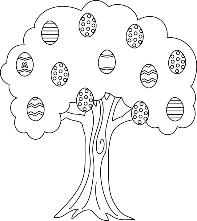 Dibujo para colorear: Árbol (Naturaleza) #154864 - Dibujos para Colorear e Imprimir Gratis