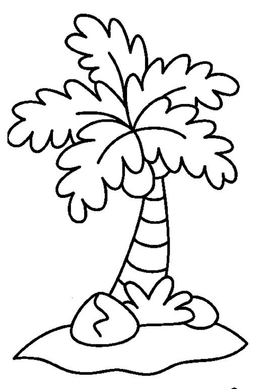 Dibujo para colorear: Árbol (Naturaleza) #154905 - Dibujos para Colorear e Imprimir Gratis