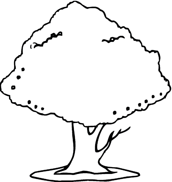 Dibujo para colorear: Árbol (Naturaleza) #154922 - Dibujos para Colorear e Imprimir Gratis