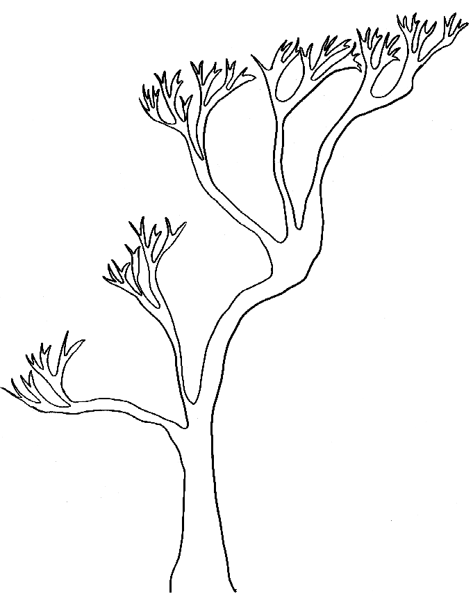 Dibujo para colorear: Árbol (Naturaleza) #154925 - Dibujos para Colorear e Imprimir Gratis