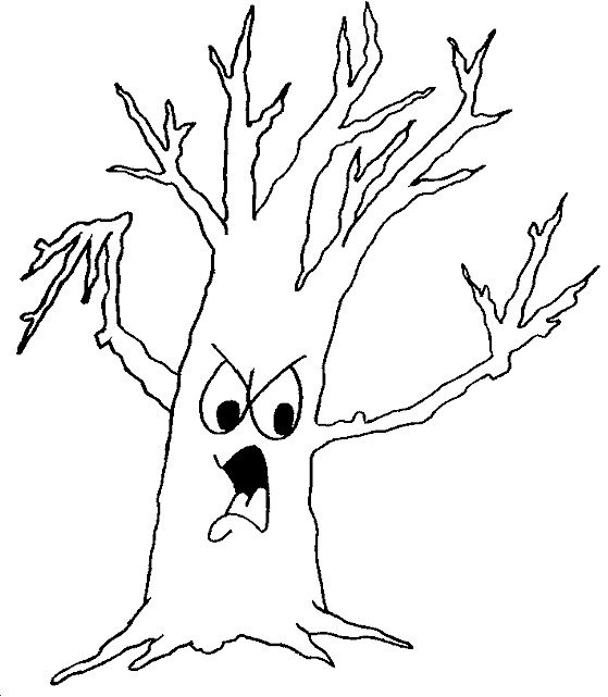 Dibujo para colorear: Árbol (Naturaleza) #154937 - Dibujos para Colorear e Imprimir Gratis