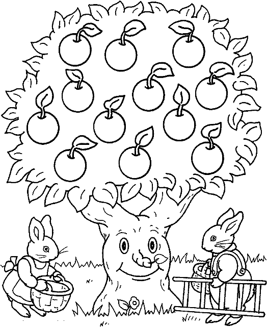 Dibujo para colorear: Árbol (Naturaleza) #154943 - Dibujos para Colorear e Imprimir Gratis