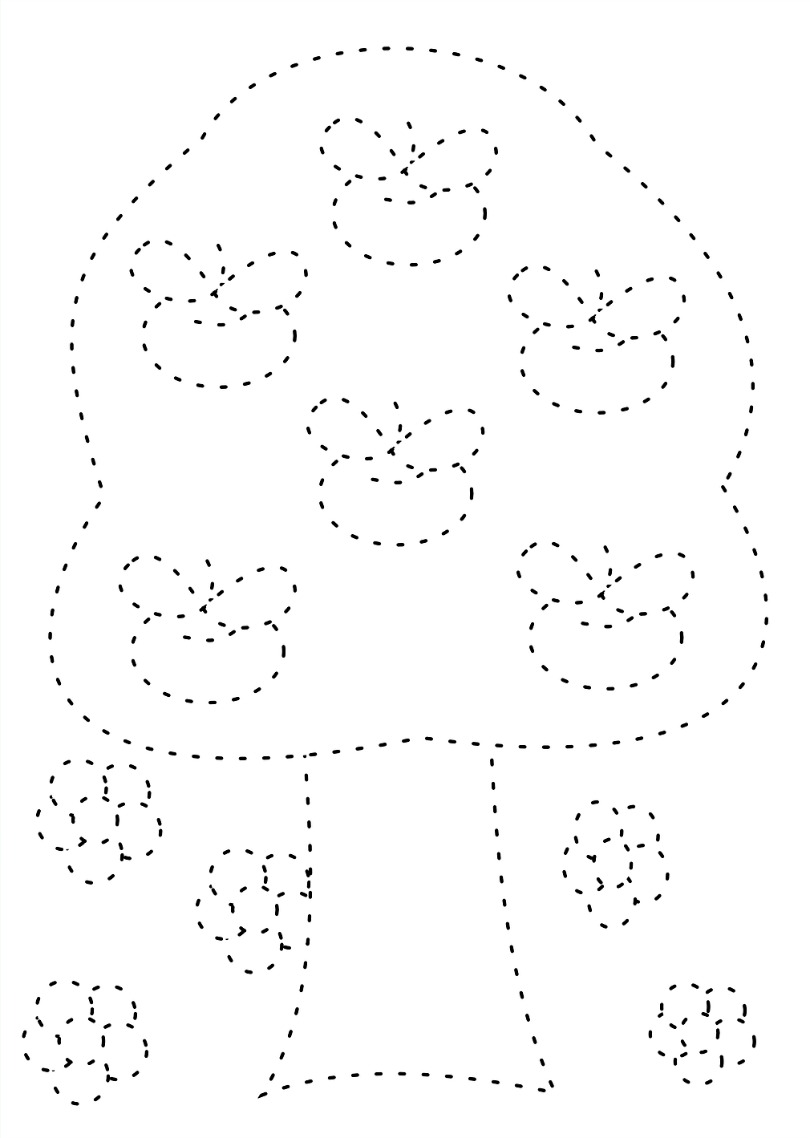 Dibujo para colorear: Árbol (Naturaleza) #154944 - Dibujos para Colorear e Imprimir Gratis