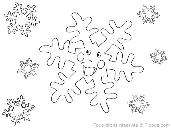 Dibujos de Copo de nieve #160485 (Naturaleza) para colorear – Páginas  imprimibles gratis