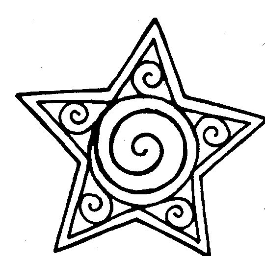 Dibujo para colorear: Estrella (Naturaleza) #155877 - Dibujos para Colorear e Imprimir Gratis